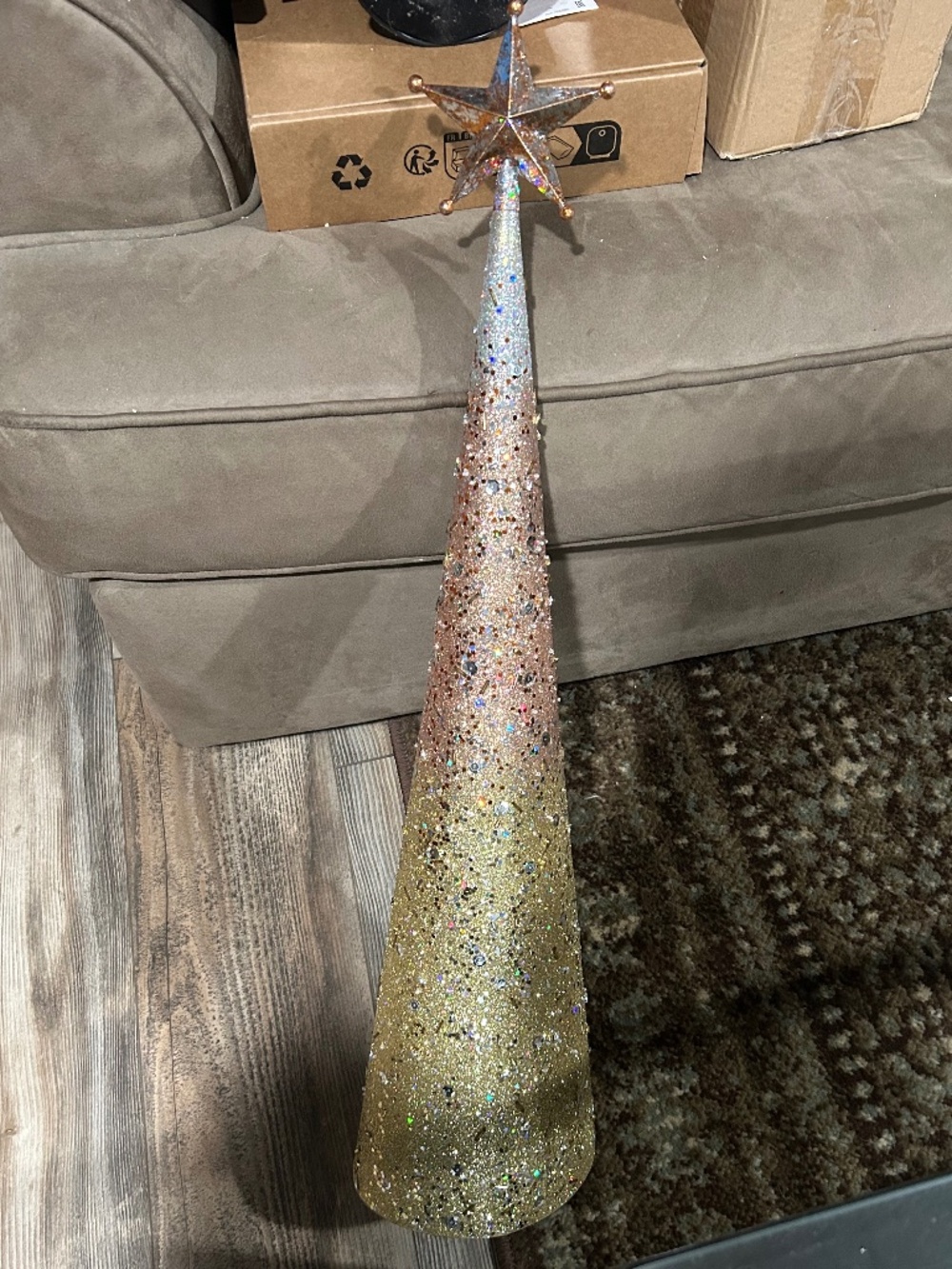 Ombre Christmas Tree